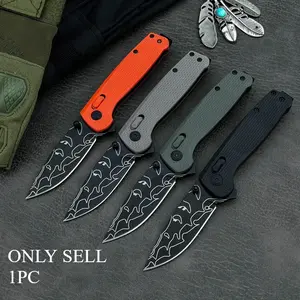 Hot Pocket Folding Knife 440C Blade Nylon Fiberglass Handle EDC Carry Camping Outdoor Knife Jungle Survival Knife Christmas Gift