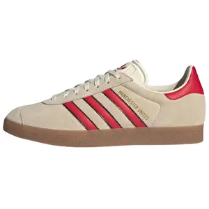 Adidas Originals Gazelle Terrace Low-Top Sneakers for Women in Beige Red, Featuring Comfortable Thin-Sole Design Trending Shoes, House White Official Shoes to Get / Maison Mihara