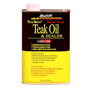212 MAIN Teak Brite Advanced Formula Teak Oil - 32oz Wood Treatment, Deep-Penetration Protection for Tropical Wood, Kayaking & Water Sports Equipment