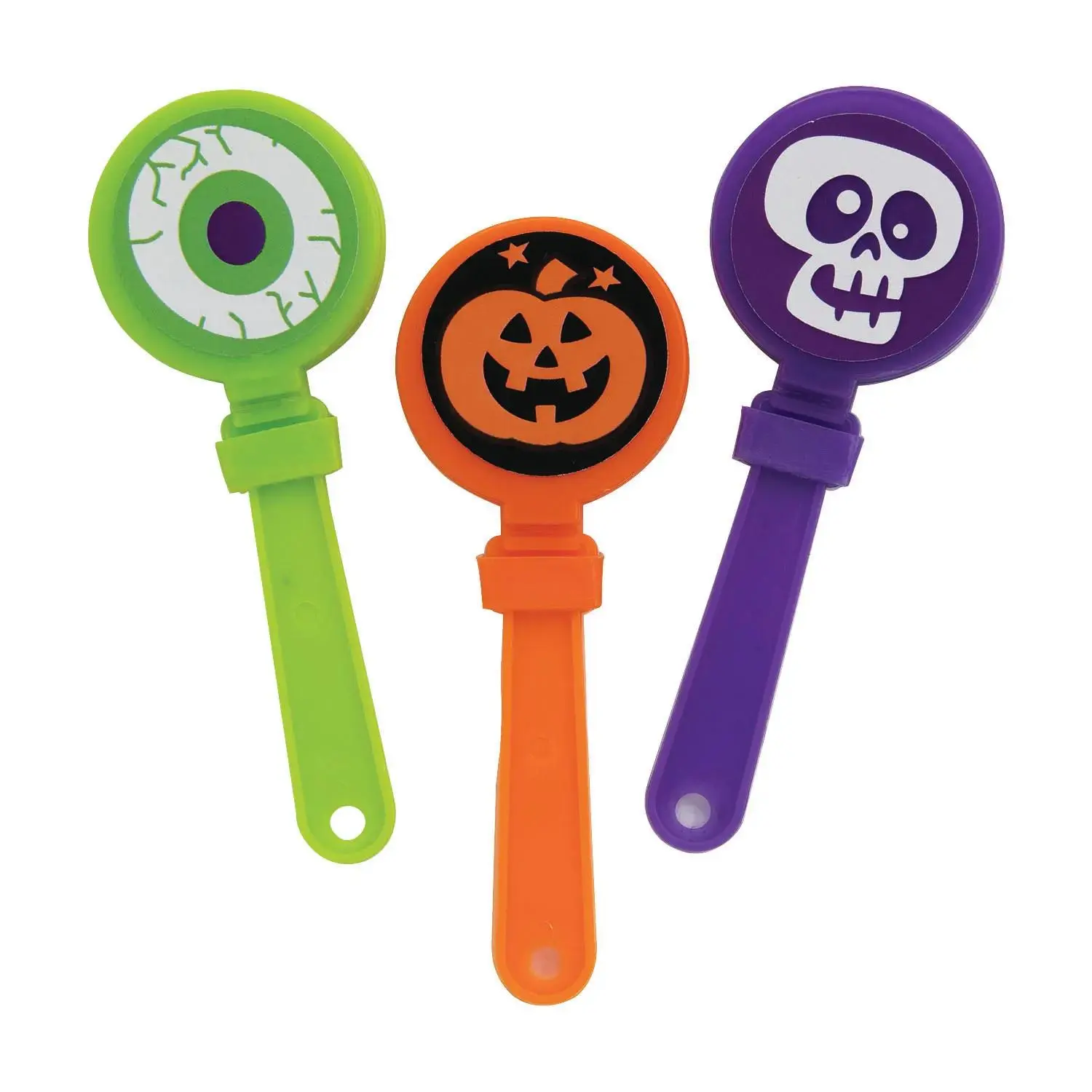 Mini Halloween Hand Clappers, Toys, 48 Pieces