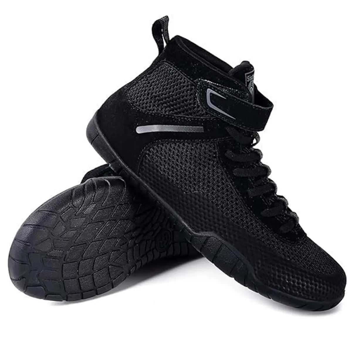 Womens Wrestling Shoes Boxing Shoes Zero Drop Sole,Cross-Training Sports Footwear, Gym Shoes Breathable Barefoot Sneakers Shoes