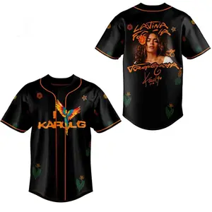 Ver 2 Latin Pop Concert Baseball Jersey, Music Tour Inspired Jersey, Unisex Fan Apparel
