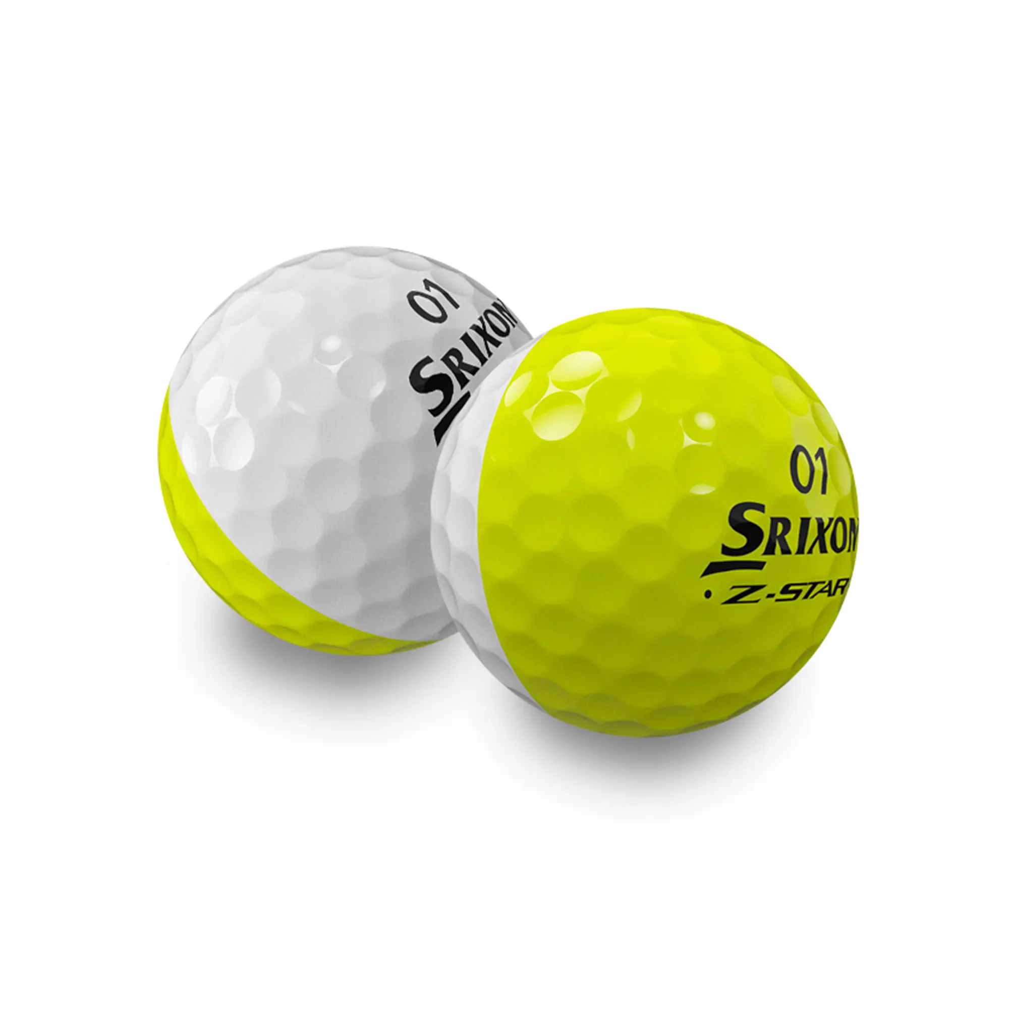 Used Srixon Z-Star Divide Golf Balls - 1 Dozen