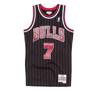 Mens Mitchell & Ness NBA Swingman Jersey Bulls 95-96 Toni Kukoc