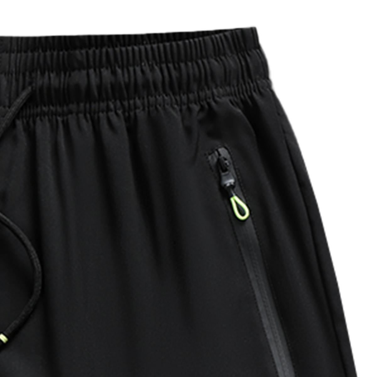 Men’s Two-Piece Shorts Set – Casual and comfortable, with pockets and a drawstring waistband, perfect for travel and everyday wear Menswear Shortsleeve