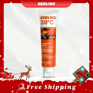 CEELIKE Lysozyme 39°C Heat Toothpaste | Pigment Breakdown, Fresh Breath, Deep Stain Removal, Triple Enzyme Formula, 3.53oz