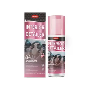 Tekard Interior Detailer Restorer, Polishes Leather Plastic Rubber, User Friendly Trim Restorer, Safe Auto Detailing Supplies, 15 Oz Kit UV Protection