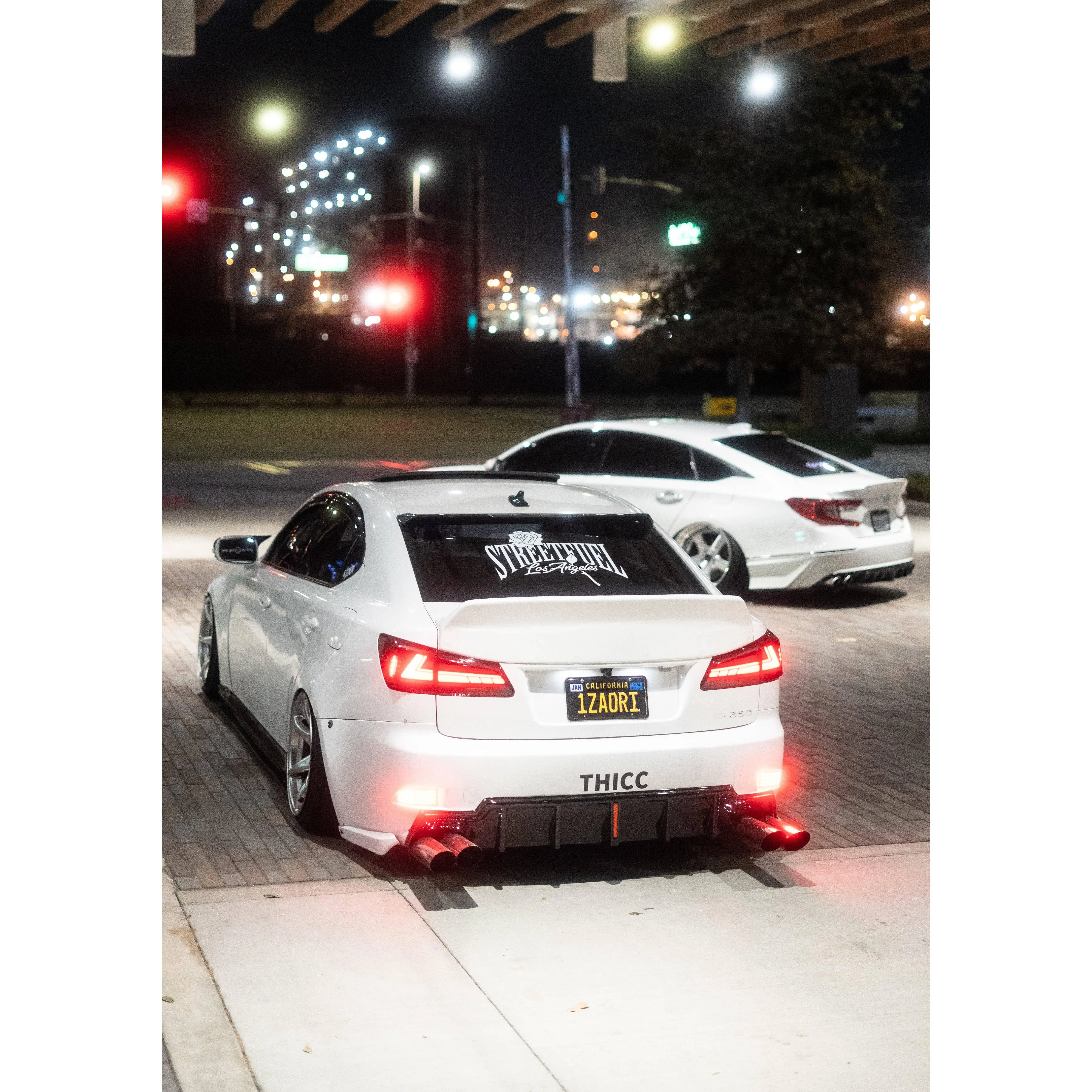 Streetfuel Rose Bowl Banner - Los Angeles Rear Window Vinyl Banner