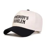 Letter Embroidered Trucker Hat, Trucker Caps, Casual Outdoor Sports Hat for Men & Women, Adjustable Sun Protection Cap for Daily Wear