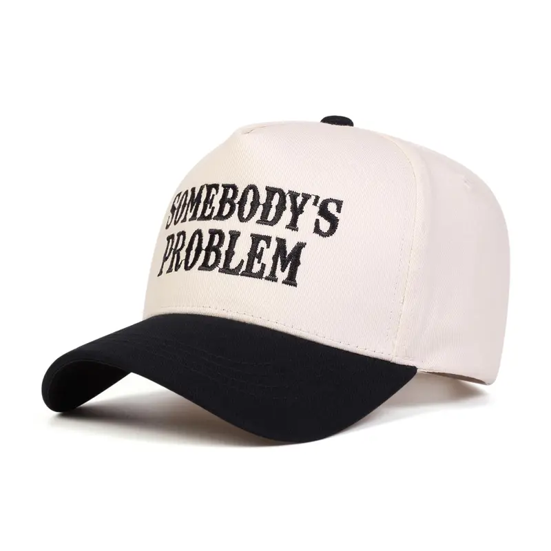 Letter Embroidered Trucker Hat, Trucker Caps, Casual Outdoor Sports Hat for Men & Women, Adjustable Sun Protection Cap for Daily Wear