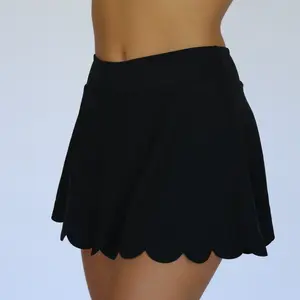 Sporty Chic Skirt with Built-In Shorts and Phone Pocket - Black, Light Blue, Lilac, Gray