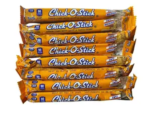 Chick O Stick Candy Bars | 8 Pack | Crunchy Peanut Butter Rolled In Toast Coconut | Peanut Butter Candy | .7 oz Bars | Pack of 8 Bars by Payless Shop