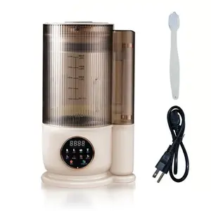 1.5L multi-function mixer 50 ounces equipped with silent lid, boiling function and 24-hour delayed start mixer, almond/nut/oat/ice/supplementary food/sauce/sports meal replacement/option Blender Processor juicer machine