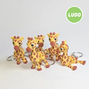 Giraffe Keychain