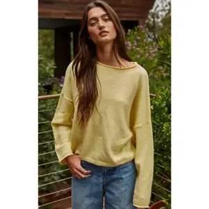 Narina Knit Rolled Round Neck Sweater