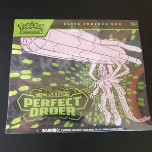 Pokémon Elite Trainer Box Perfect Order Mega Evolution Trading Card Game Expansion Pack
