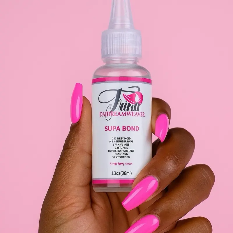 Squeeze top mini waterproof supa bond lace glue