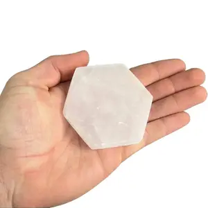 Hexagonal Selenite Charging Plate