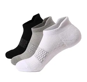 Tinylemon 3 Pair Socks Mens,Womens Ankle Socks Short Low Cut Invisible Liner Non Slip Casual Athletic Boat Socks，Cotton Thin Non Slip  Invisible Sock Black Sport,Grip Socks