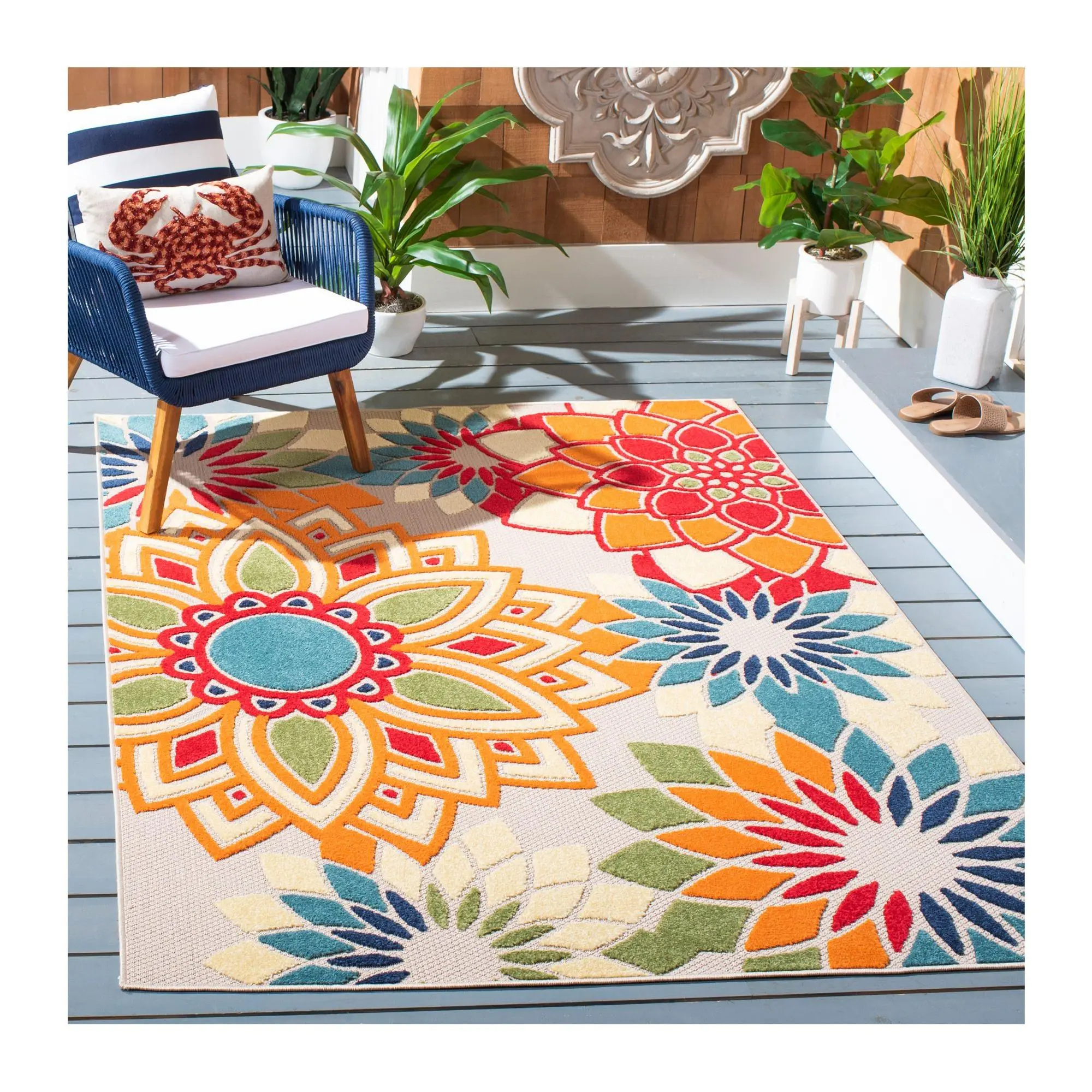 Safavieh Cabana 328 Series 4'5" x 6'5" Rug