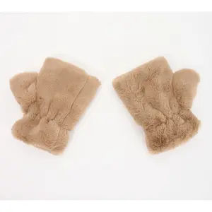 Amiee Lynn Accessories Faux Fur Fingerless Gloves
