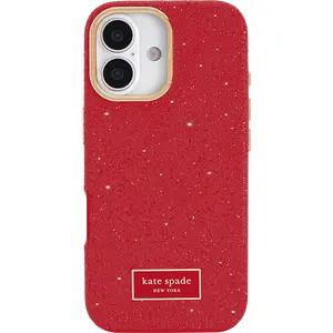 Kate Spade Crystal Pave Red MagSafe Case - iPhone 17 Series
