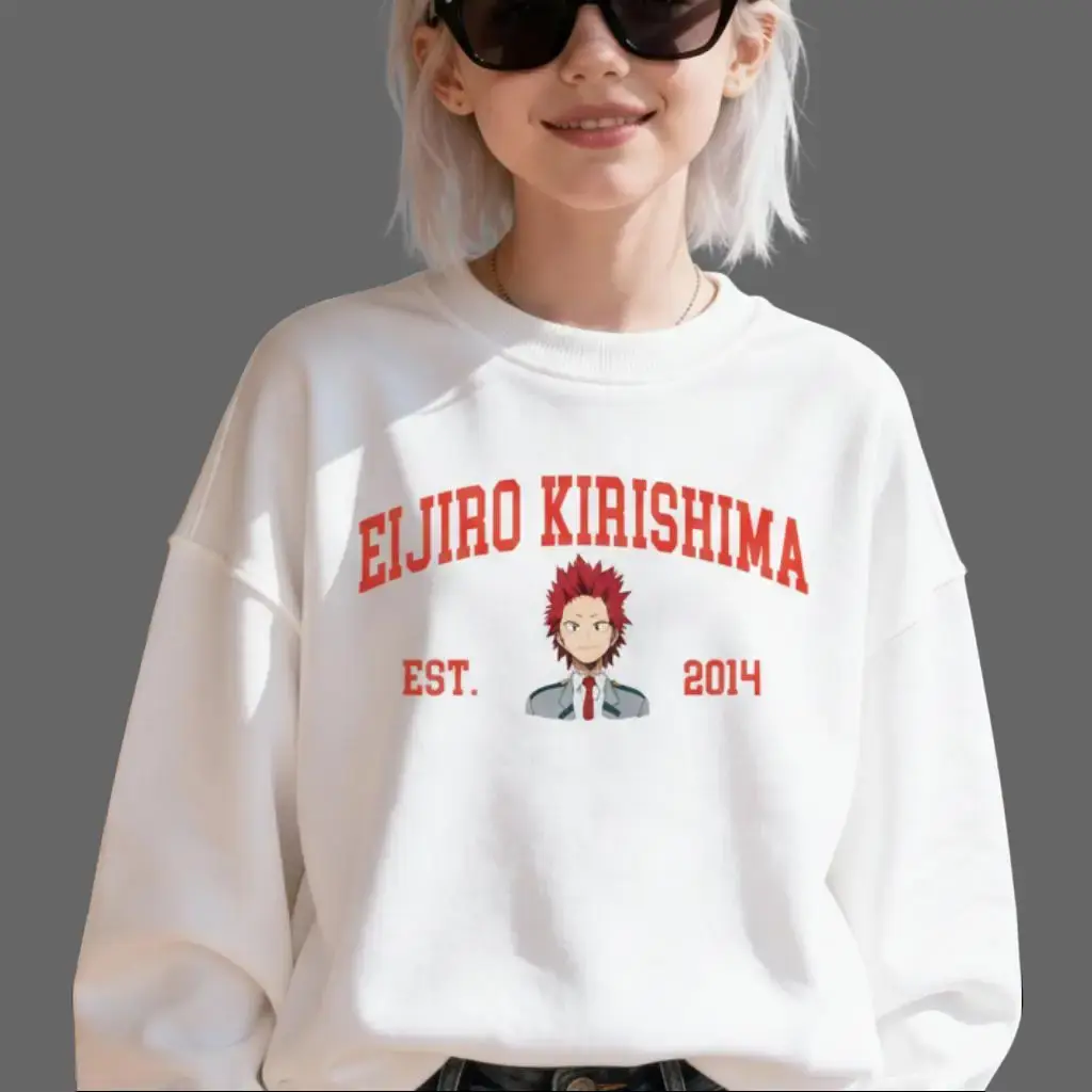 Ejiro Kirishima MHA Shirt, Ejiro My Her0 Academiia Sweatshirt, My Her0 Academiia Shirt, Trending Anime Tee, Gift For Fans, For Men, For Women