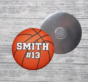 Basketball Magnet Custom Personalized