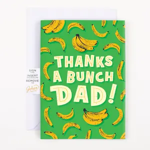 Endless Thank You Dad Card with Glitter