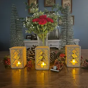 Christmas candle holder