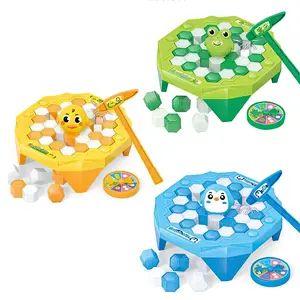 Save Penguin On Ice Game, Penguin Trap Break ice Activate Family Party Ice Breaking Kids Puzzle Table Knock