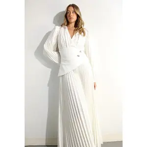 Arabella White Maxi Dress