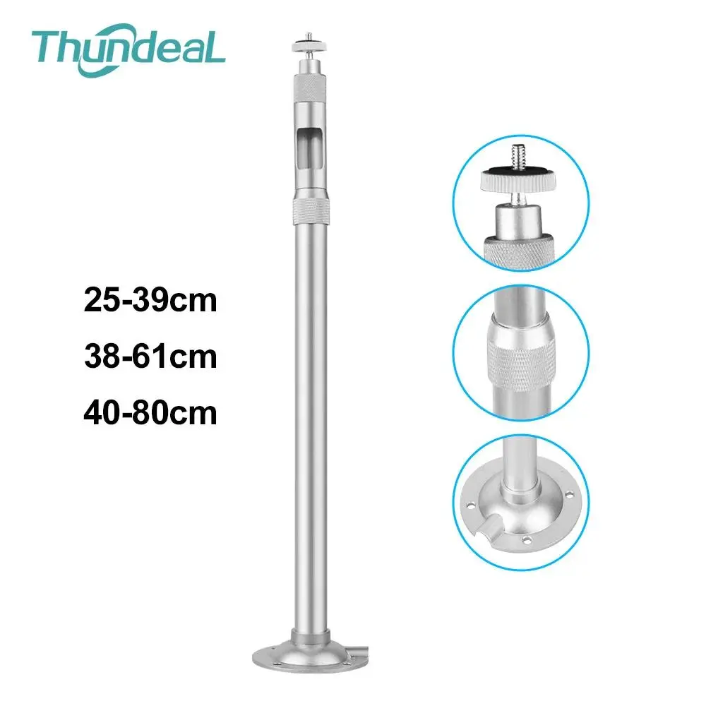 ThundeaL Mini Hanger Ceiling Mount Wall Bracket 40 60 80cm Universal 1/4 6mm Projector TD80W HY300 HY300PRO Projector Stand Adjustable Bracket Adjustable Holder