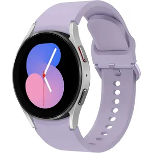 Galaxy Watch 7/6/5/4 Band 40mm 44mm,for Samsung Galaxy Watch FE Band,Soft Silicone Sport Strap galaxy 6/4 classic Bands 47mm 46mm 42mm 43mm/Galaxy Watch 5 pro 45mm Women Men,no gap Bracelet Wristbands