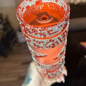 Bedazzled tumbler