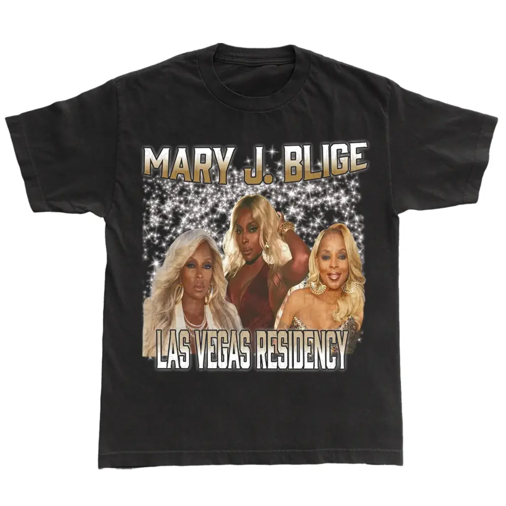 Mary J Blige Family Affair Hit Graphic Tee Vintage Hip Hop Soul Merchandise Shirt HY4326