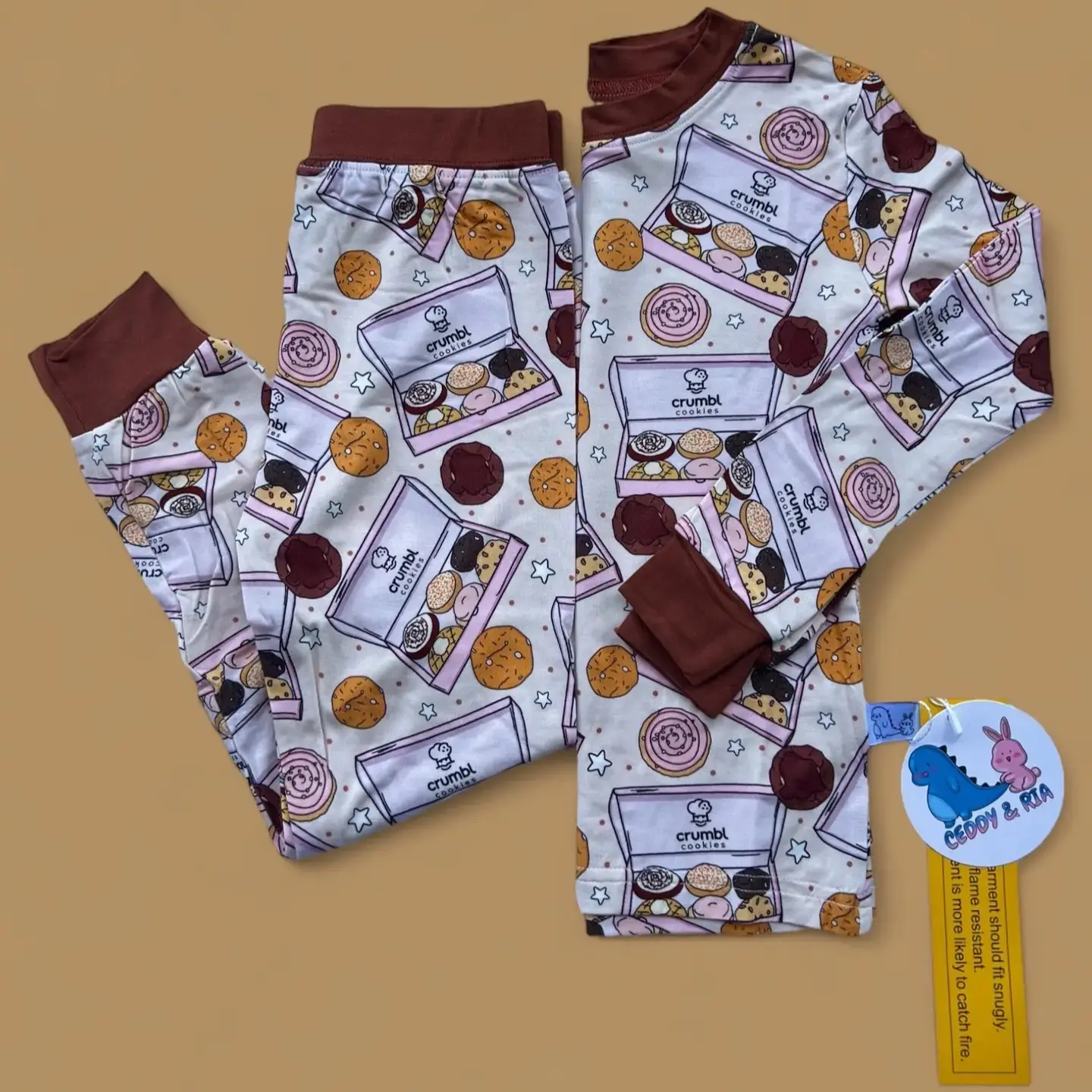 Cookie Crumb Bamboo Two-Piece Set