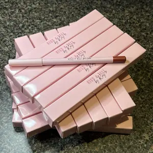Vegan Lip Liner - Pink Color with Smooth Application - Ideal for Vegan Lifestyle lipgloss lipstick