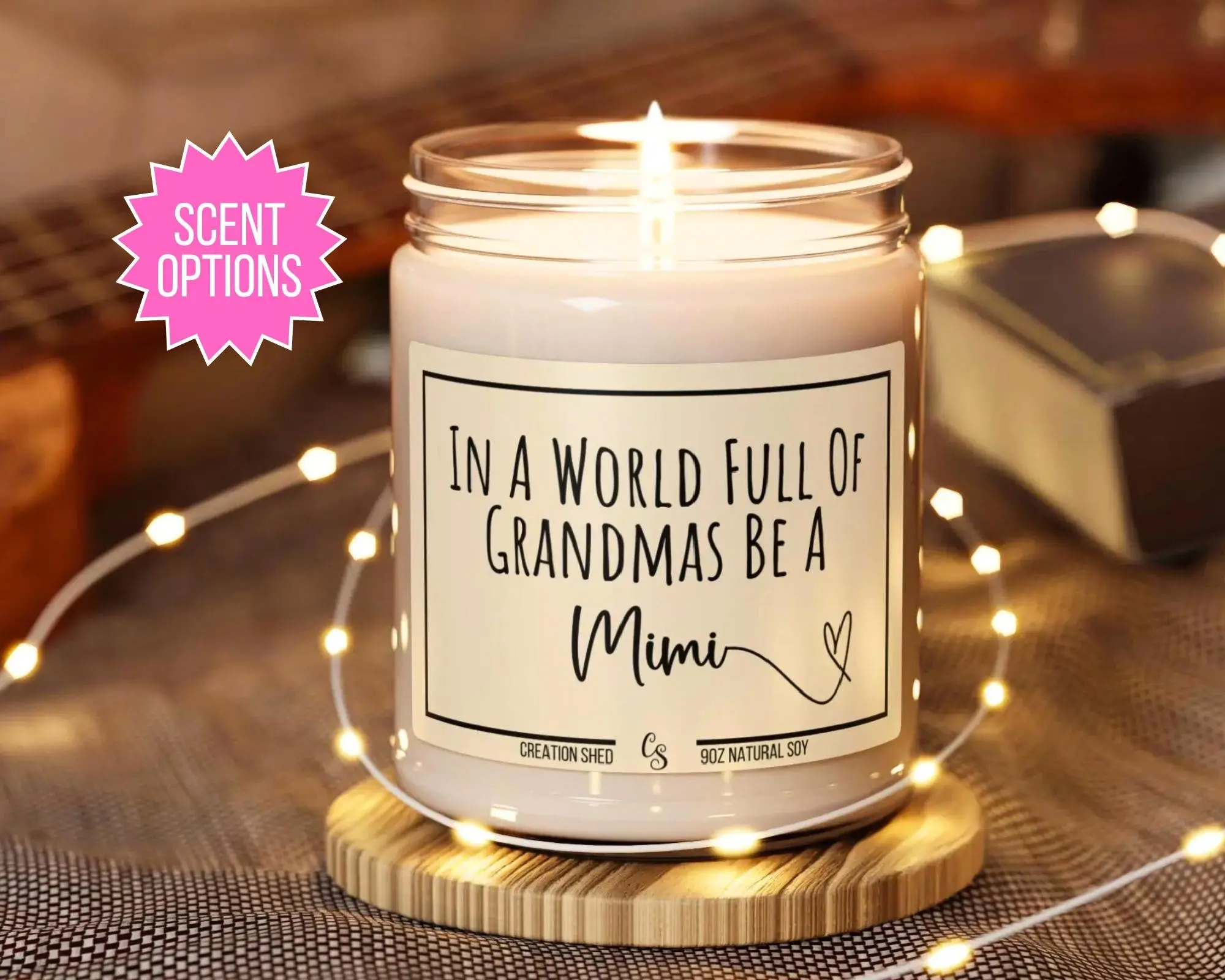 [Sale Up To 50%] Mimi Candle, Mimi Gifts, Grandmother Gifts, Christmas Gift, Birthday Gift, Gift for Her, Funny Gift, Funny Candle, Gift from Grandkids