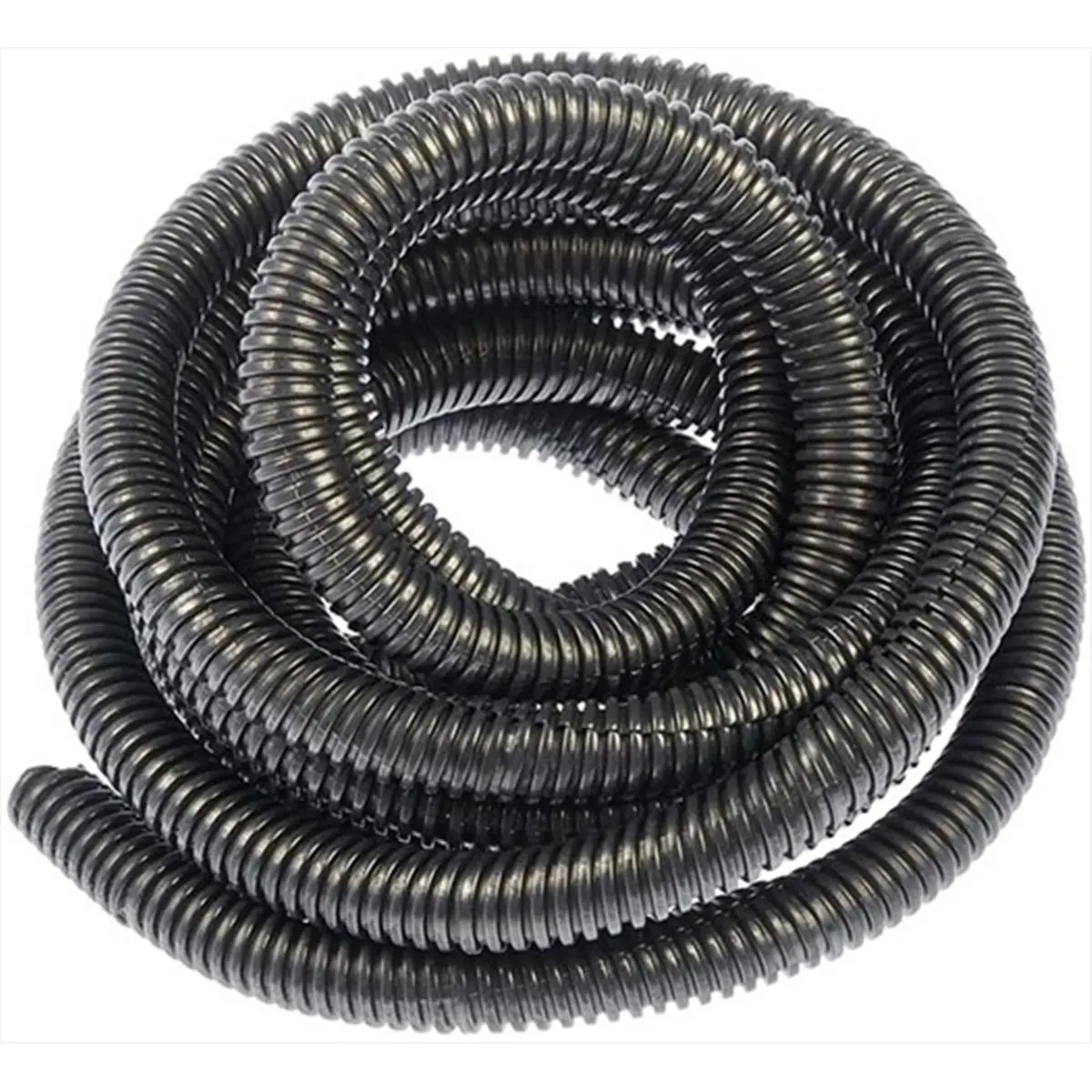 Dorman 86663 Black Flex Split Wire Conduit - 3/8" x 10 Ft, High-Quality Long-Lasting Durability, Cable Management Solutions for Commercial/Household Electrical Applications