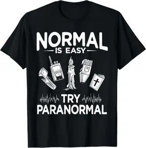 Phasmophobia - Ghost Hunter - Paranormal Investigator Summer Casual Short Sleeve Cotton T-Shirt