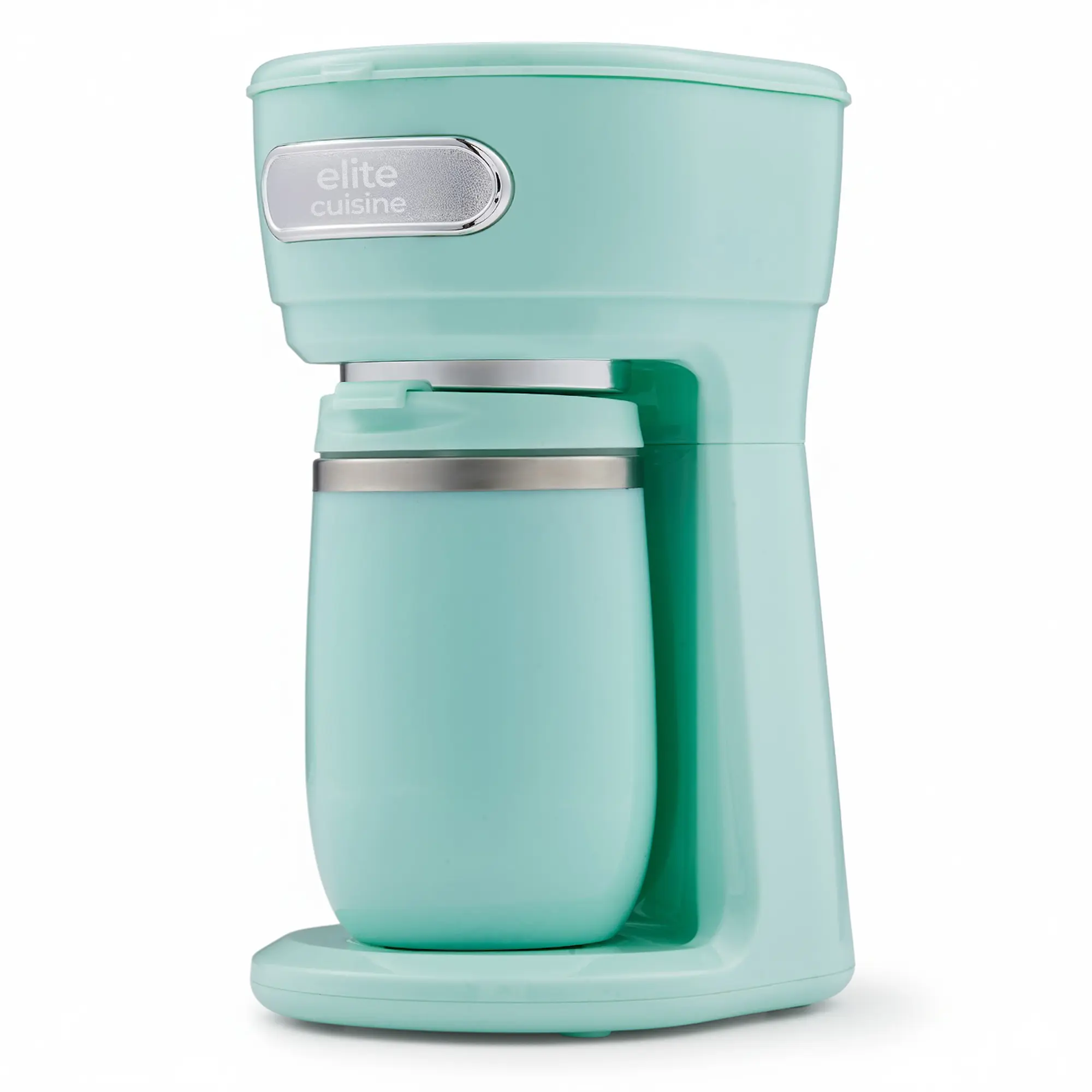 Elite Cuisine EHCL0062 Personal Single-Serve Coffee Maker With 12oz. Ss Travel Mug