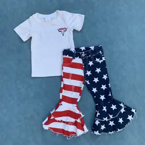 America kids girls July 4th matching clothing set America kids girls July 4th matching clothing set