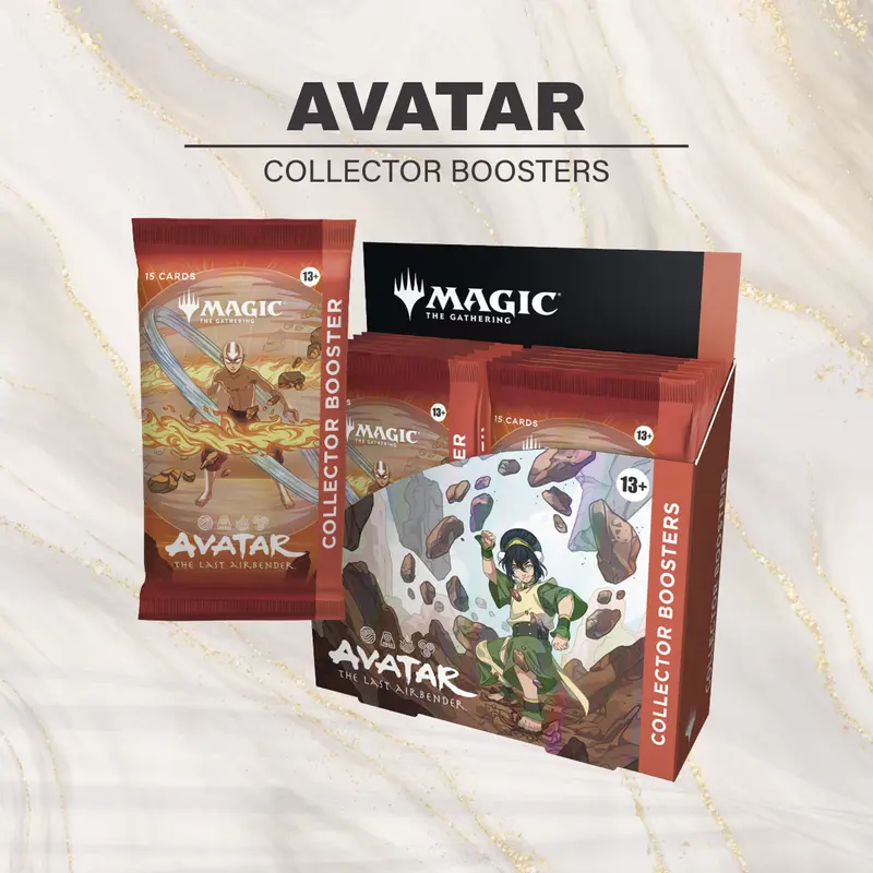 avatar collector booster boxes MTG - Avatar: The Last Airbender Collector Booster
