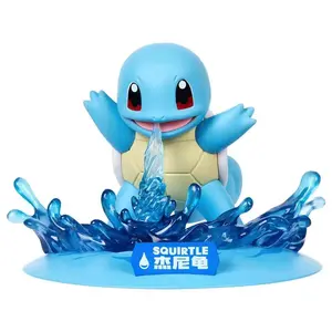 Pokémon Squirtle Water Splash Figure by Funism – Imported Chinese Edition Collectible Display Statue
