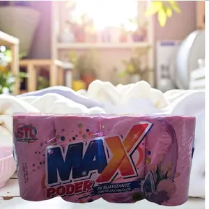 Max Power Bar Laundry Soap Cilinder 1,600g 4Pk Cilindrico (Imported) Pack of 4 Household - Gentle and Effective Laundry Soap