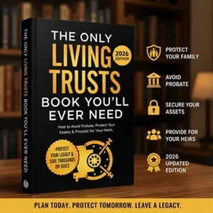 Garrett Monroe The Only Living Trusts Book You'll Ever Need 2026 Edition - How to Create Your Own Living Trust, Avoid Probate, Protect Heirs & Assets, Save Taxes (Finance & Investment Guide)