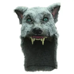 Grey Wolf Helmet