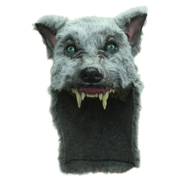 Grey Wolf Helmet
