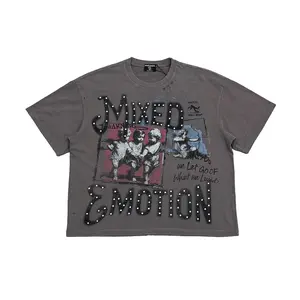 Grey “Friends” Tee